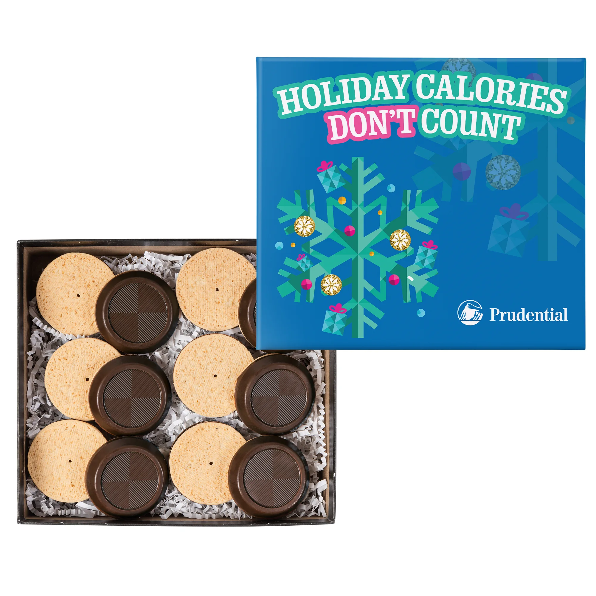 12 Piece Truffle Cookie Gift Box view 2