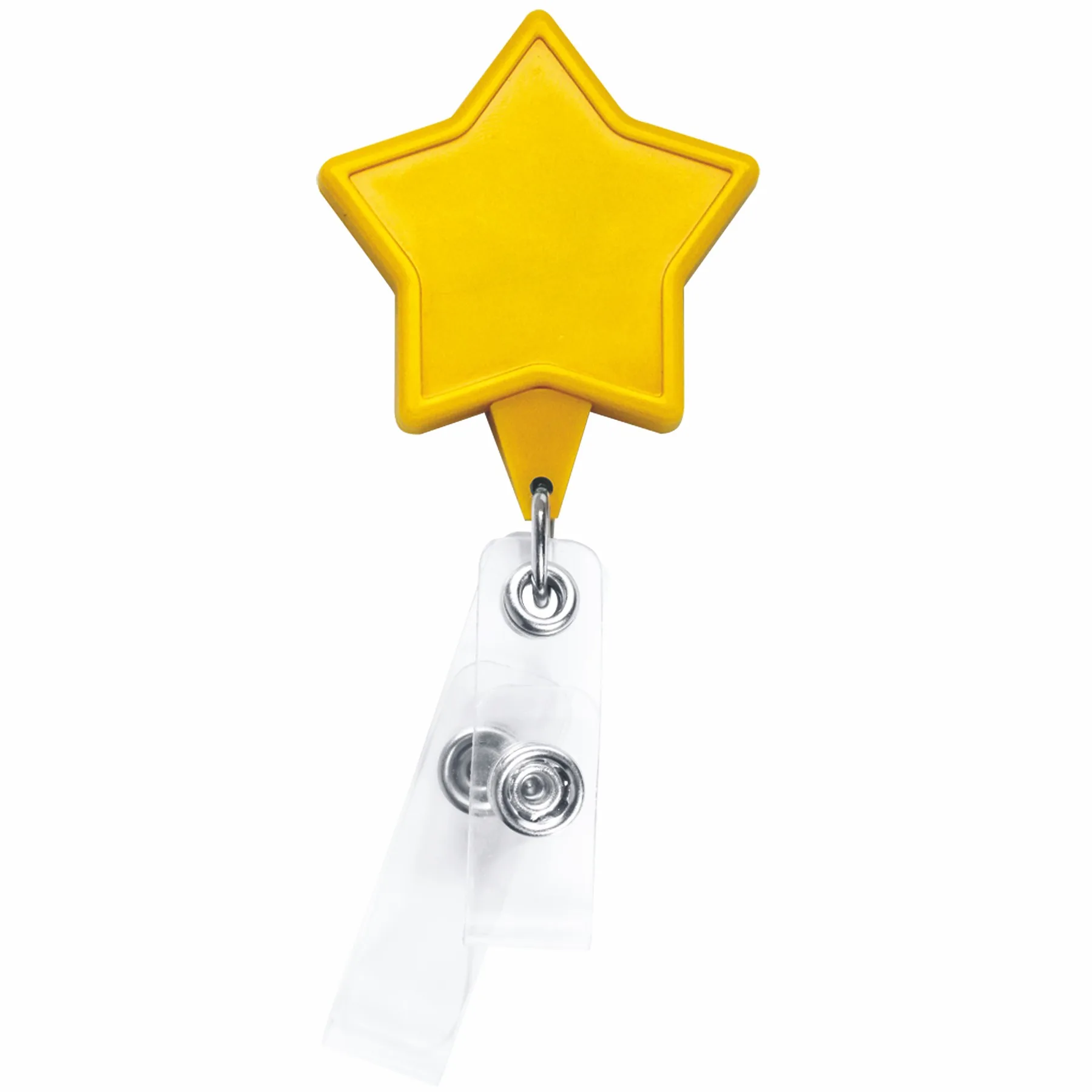 Anti-Microbial Star 2 Strap Retractable Badge Reel view 2
