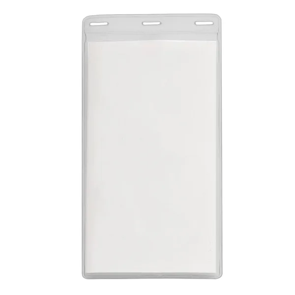 4" x 8" Blank Oversized Vertical Vinyl Pouch