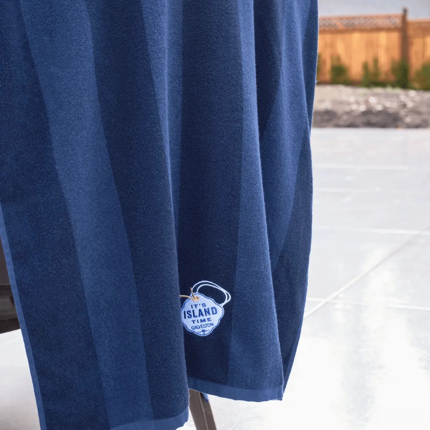 Terry Cabana Towel (Laser Patch) view 4