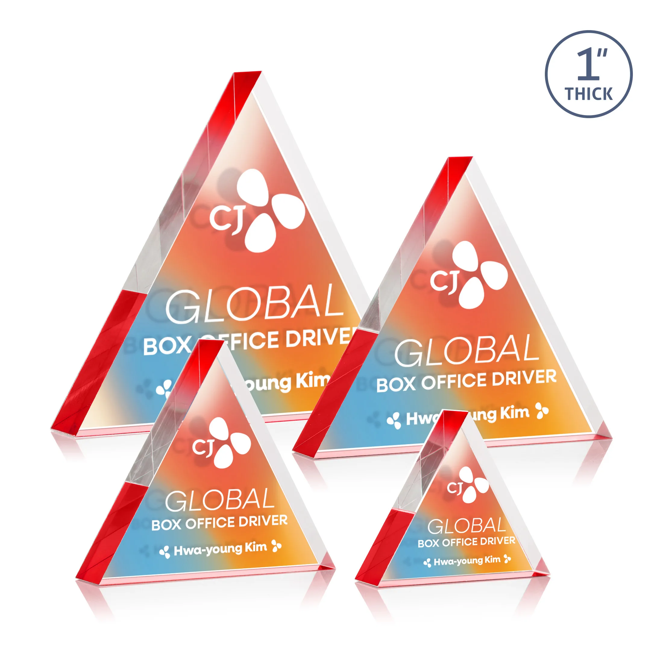VividPrint™ Double Sided, Red