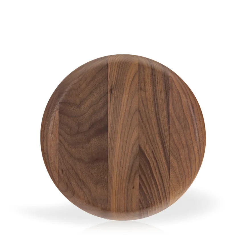 La Noix Round Wood Plaque 9.5" view 2