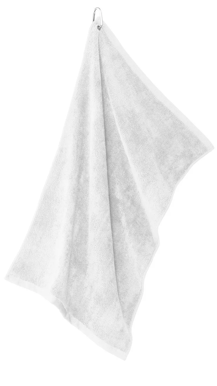 Port Authority® Grommeted Microfiber Golf Towel.