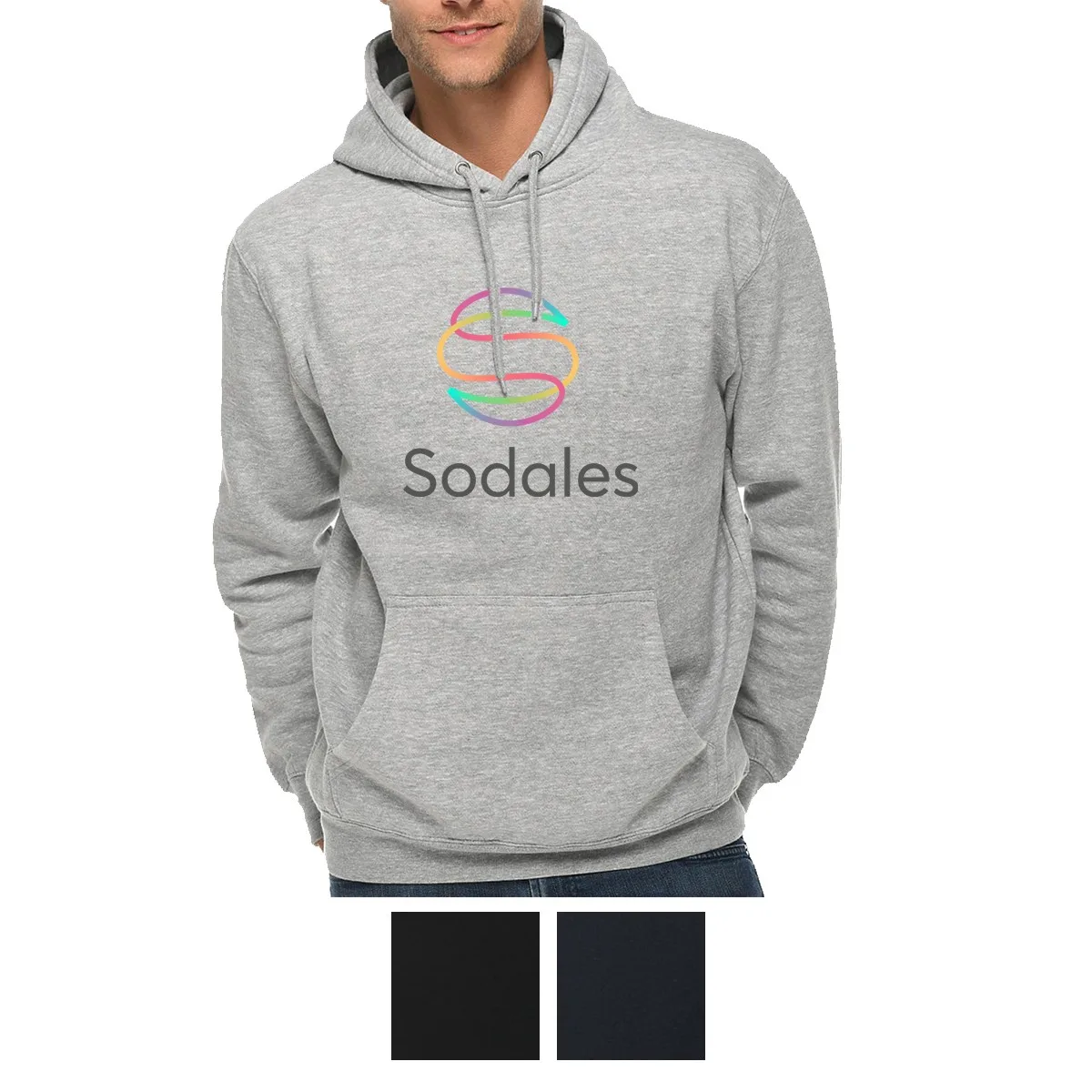 Lane Seven Unisex Premium Pullover Hooded Sweatshirt view 2