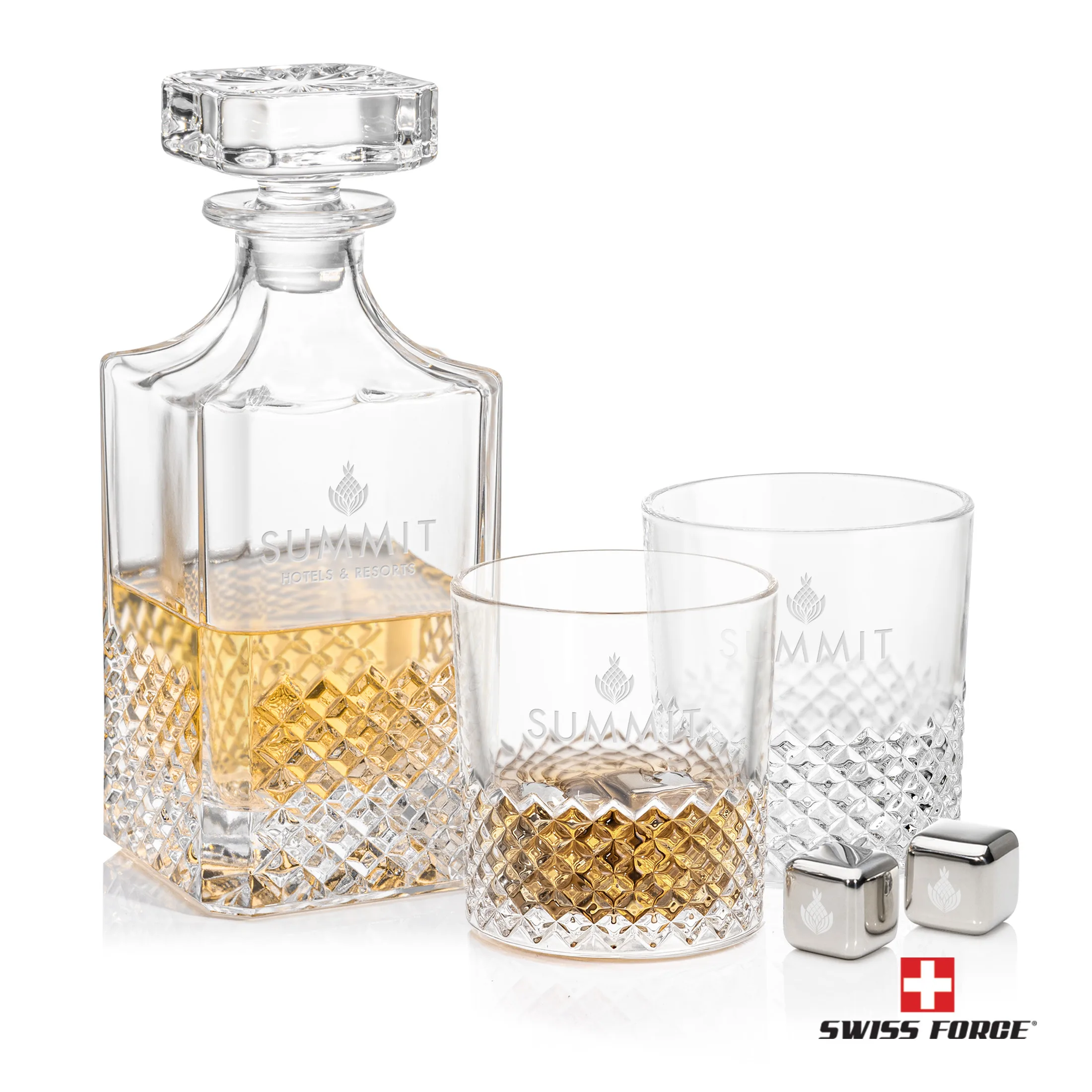 Whiskey Stone Set, Laser Engraving