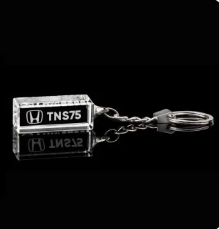 Crystal Keychain — Crystal Keychain - 1.6"x0.6"x0.6"