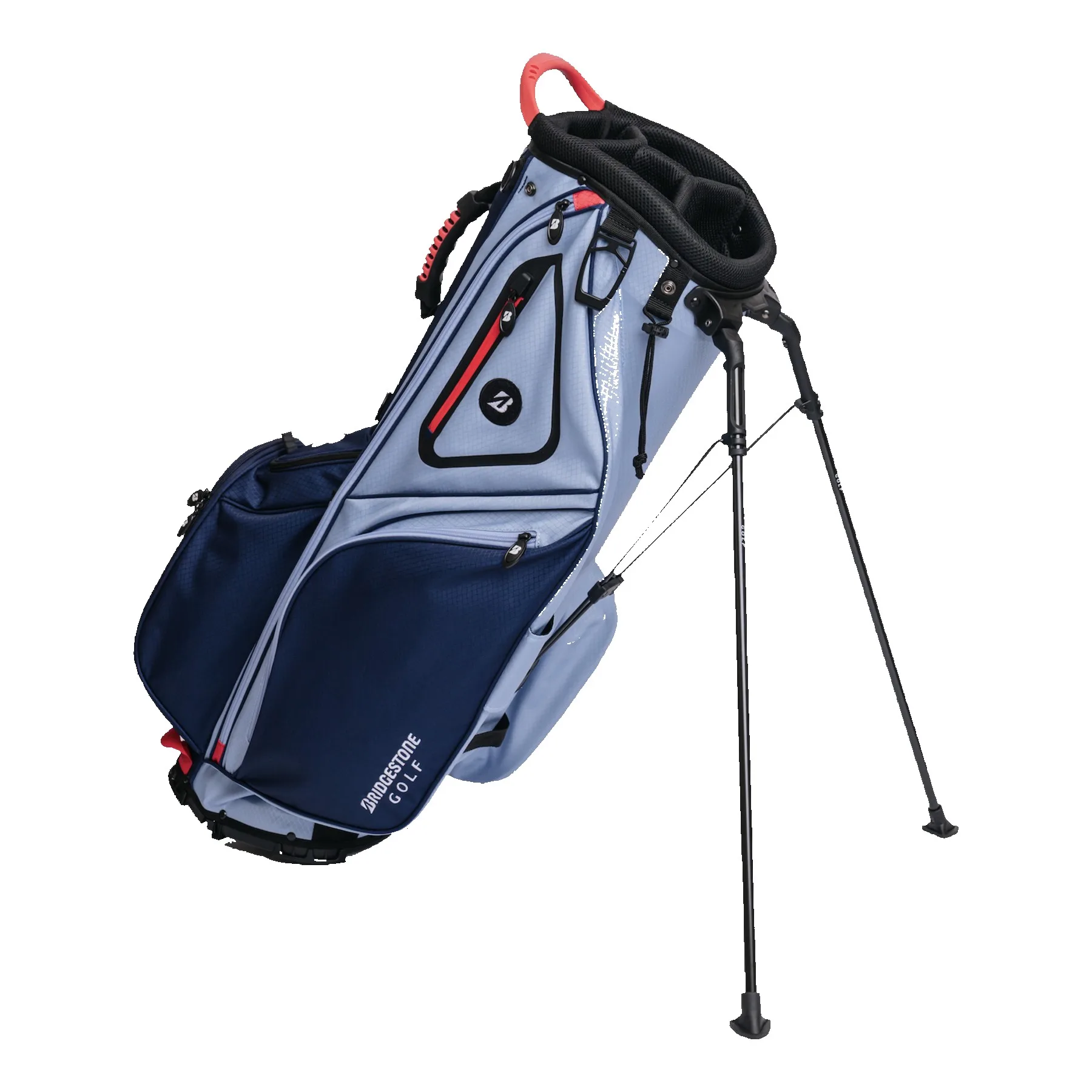 Bridgestone Gambler Lightweight Stand Bag - Navy/Blue