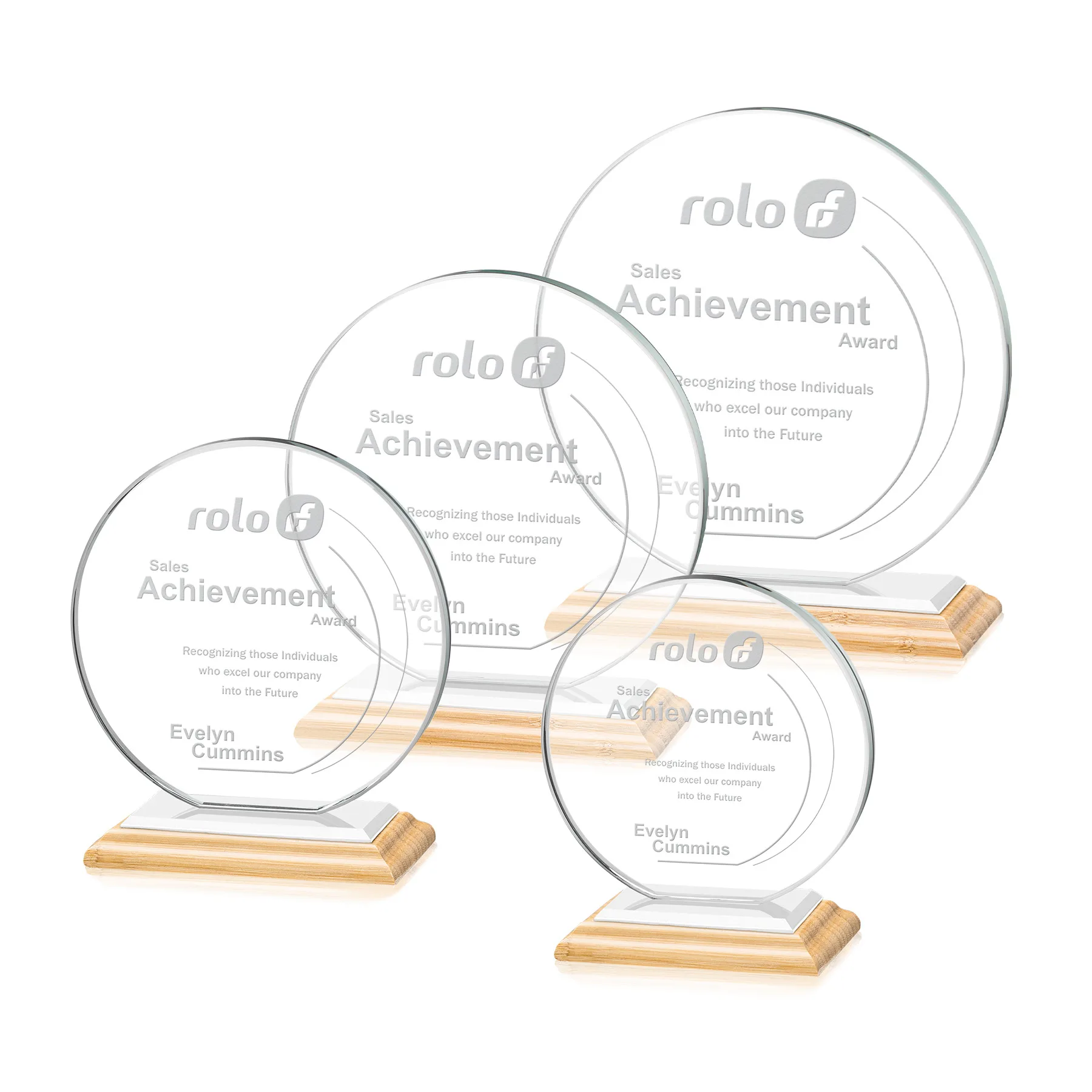 Deep Etch, Bamboo, White