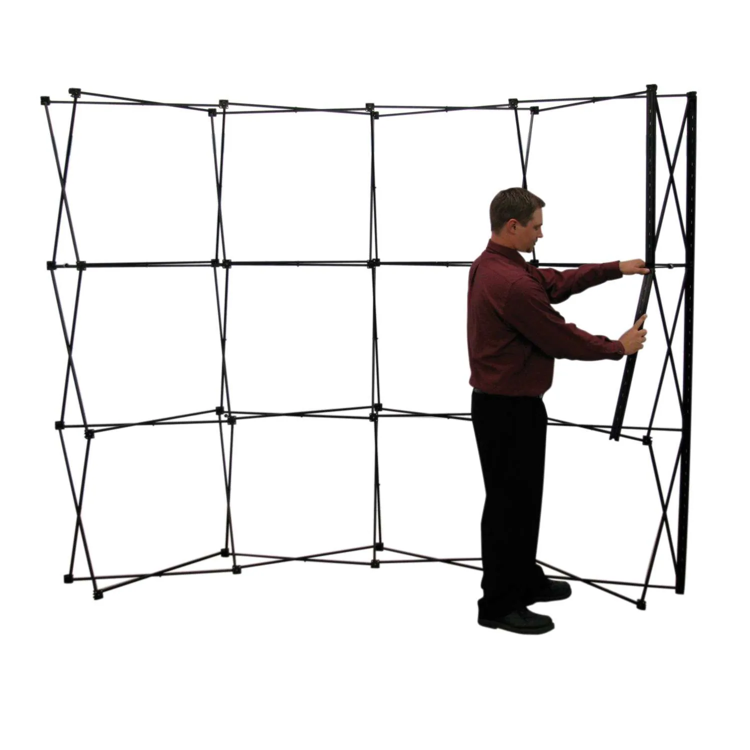 10' Curved ARISE Floor Display Kit (Mural with Fabric Ends) view 6