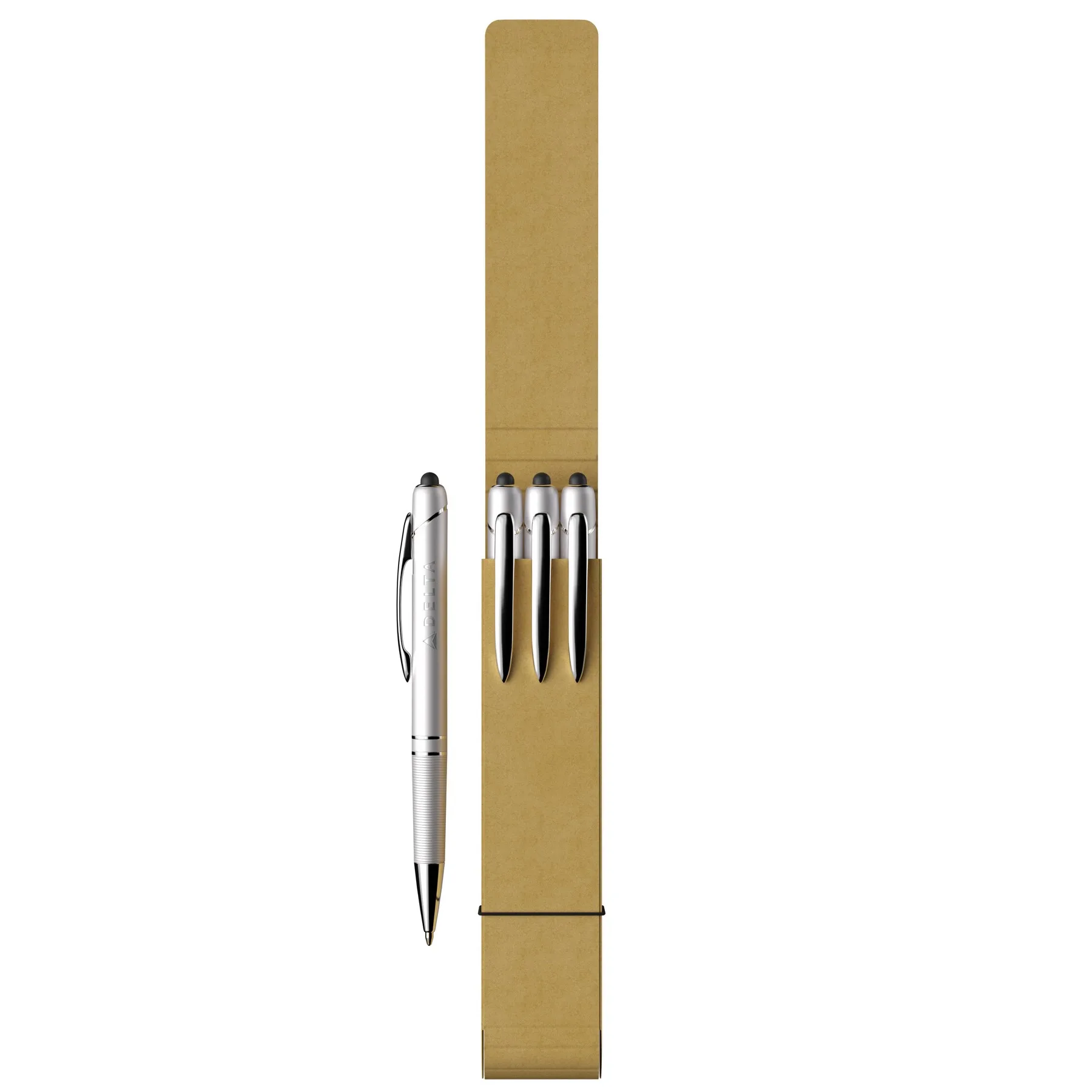 3-Piece Glacio Pen Set with Recycled Case view 2