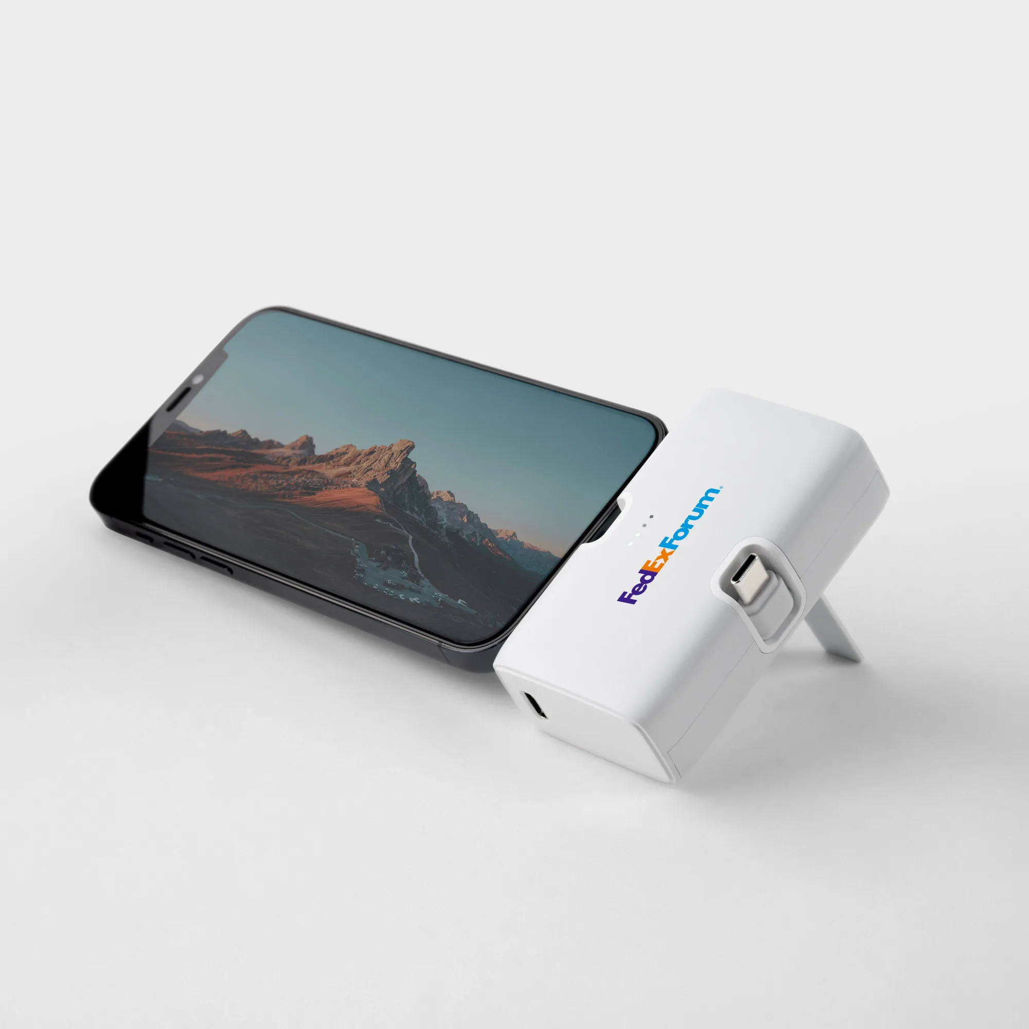 Switch, 4,500 mAh Power Bank with Retractable Ports and Stand view 4