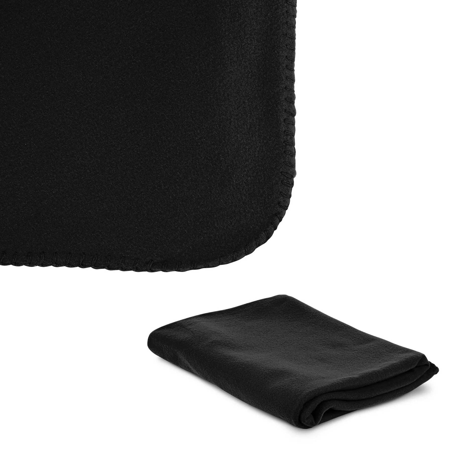 200g Brushed Fleece 100% Polyester Blanket 50" X 60" view 3