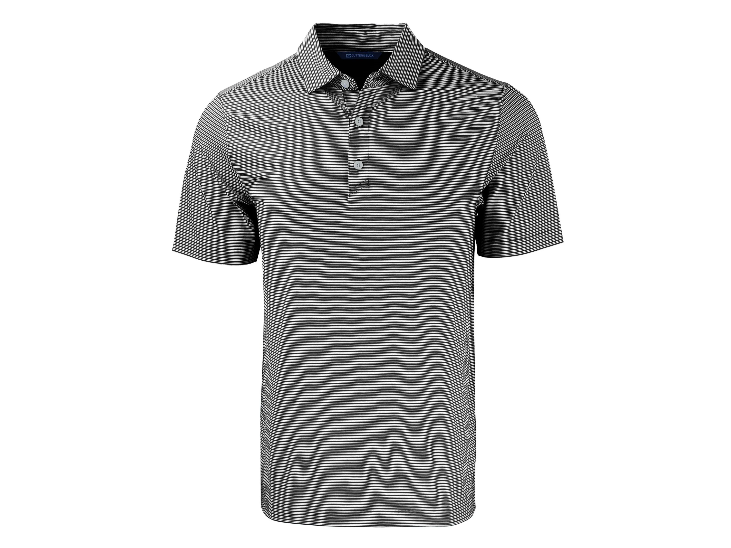Cutter & Buck Forge Eco Double Stripe Stretch Recycled Mens Big &Tall Polo view 6