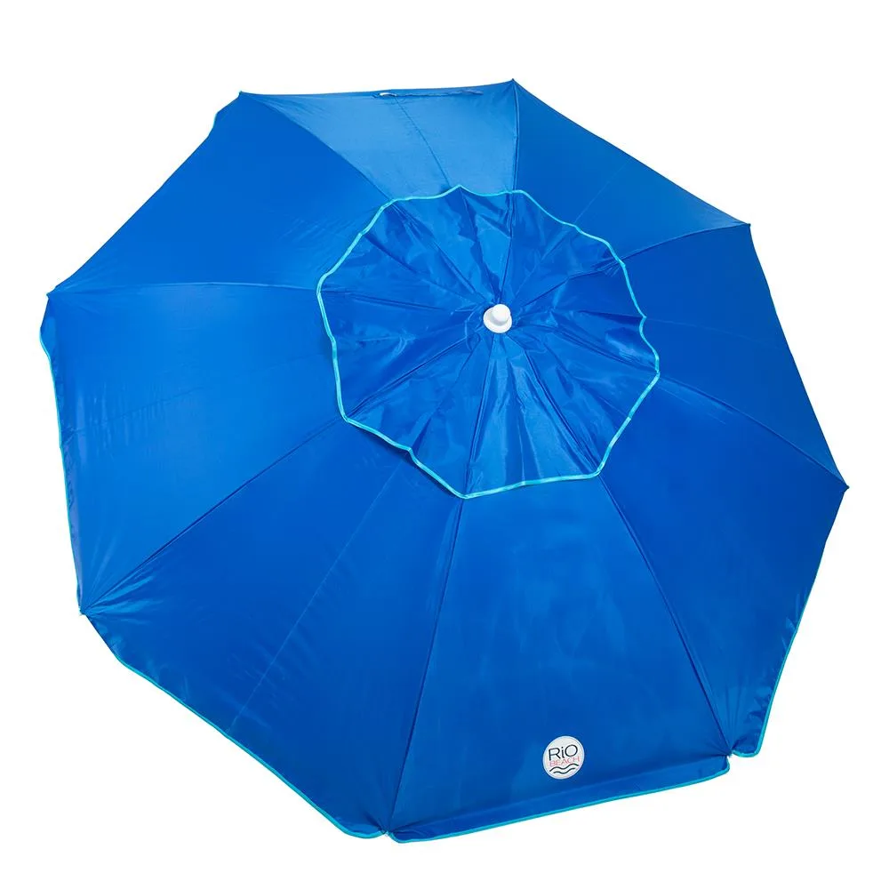 Rio Beach Umbrella w/Anchorx Size 7'