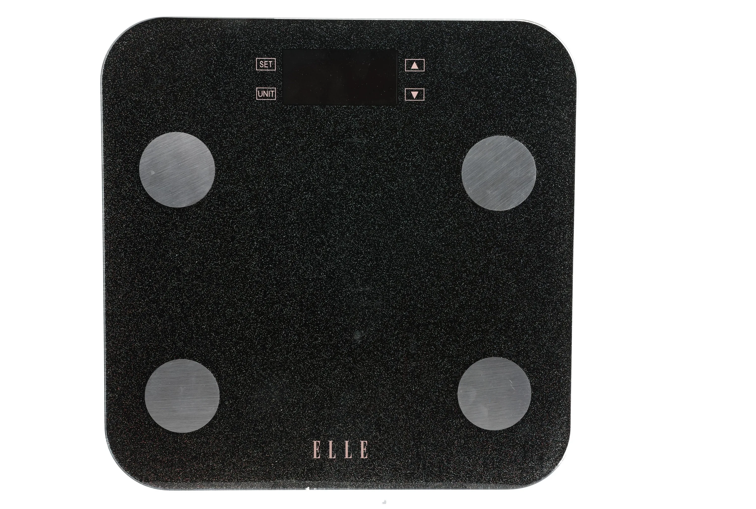 Health, Beauty & Fitness Elle Digital Bathroom Scale - Glitter Black