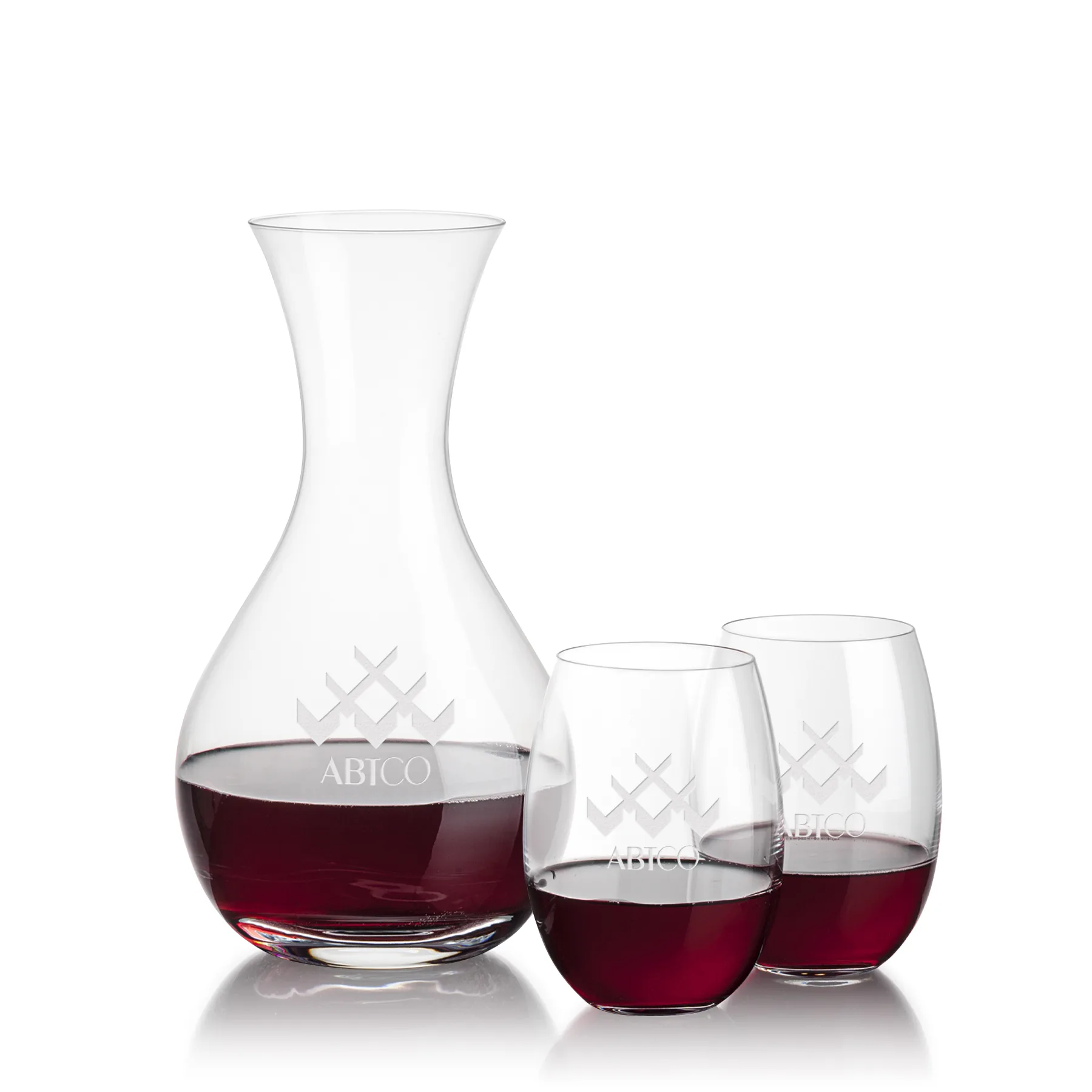 Carafe & 2 Stemless