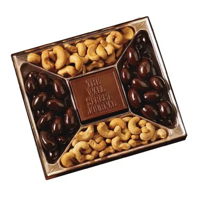 Custom Confection Box w/ Molded Chocolate Centerpiece - 10 Oz. view 2