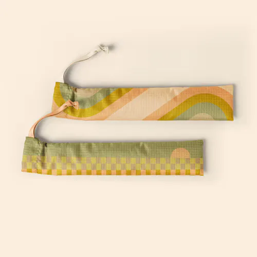 Pouch For Reusable Straws - RipStop view 6