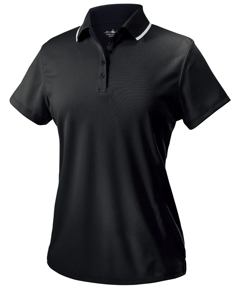 Women's Classic Solid Wicking Polo Shirt view 2