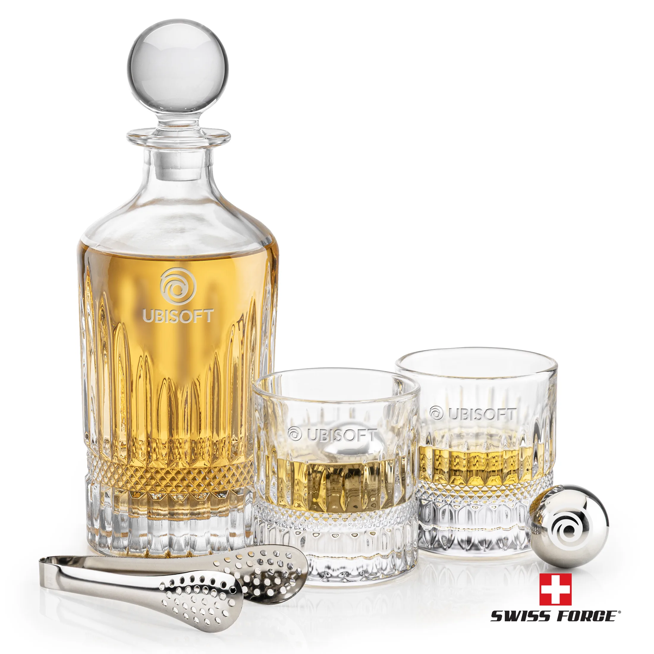 Whiskey Ball Set, Laser Engraving
