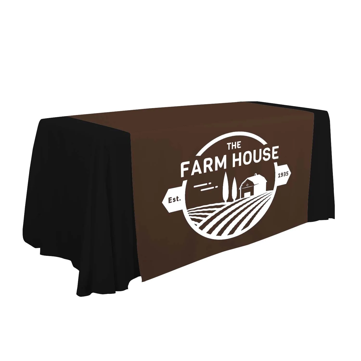 57" Standard Table Runner (Full-Color Front Only) view 7