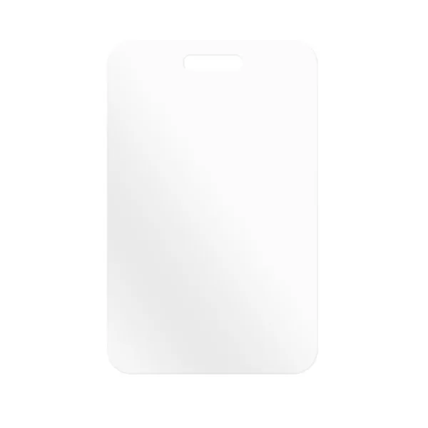 2 1/8" X 3 3/8" Plastic Identification Badge view 3