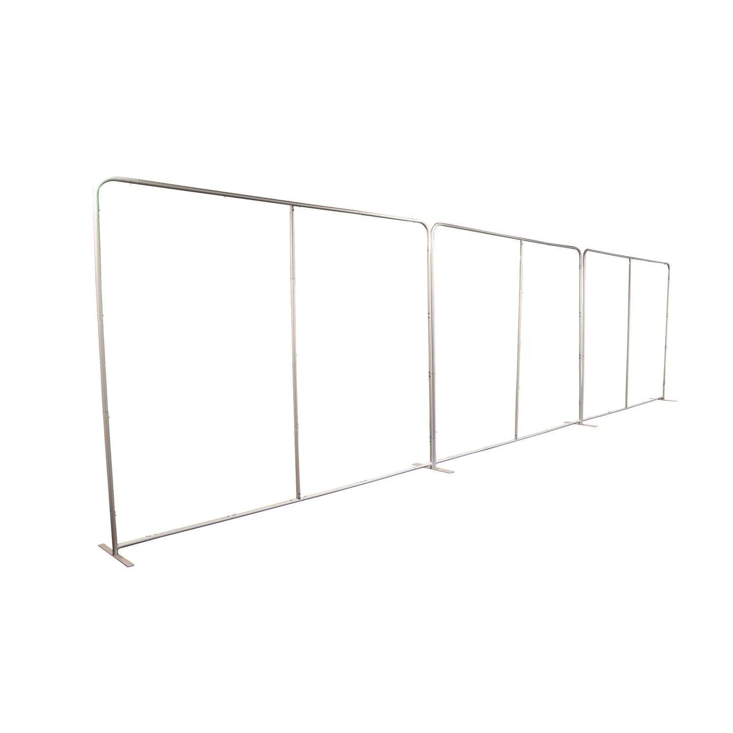 30' EuroFit Straight Wall Hardware