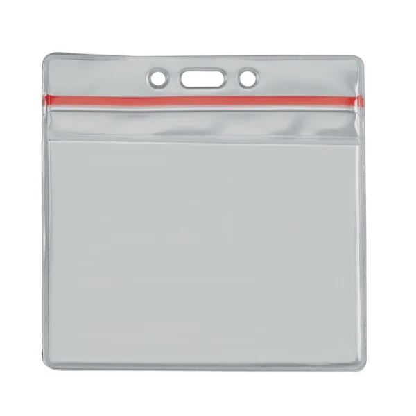 4" x 3" Blank Horizontal Vinyl Pouch with Zipper