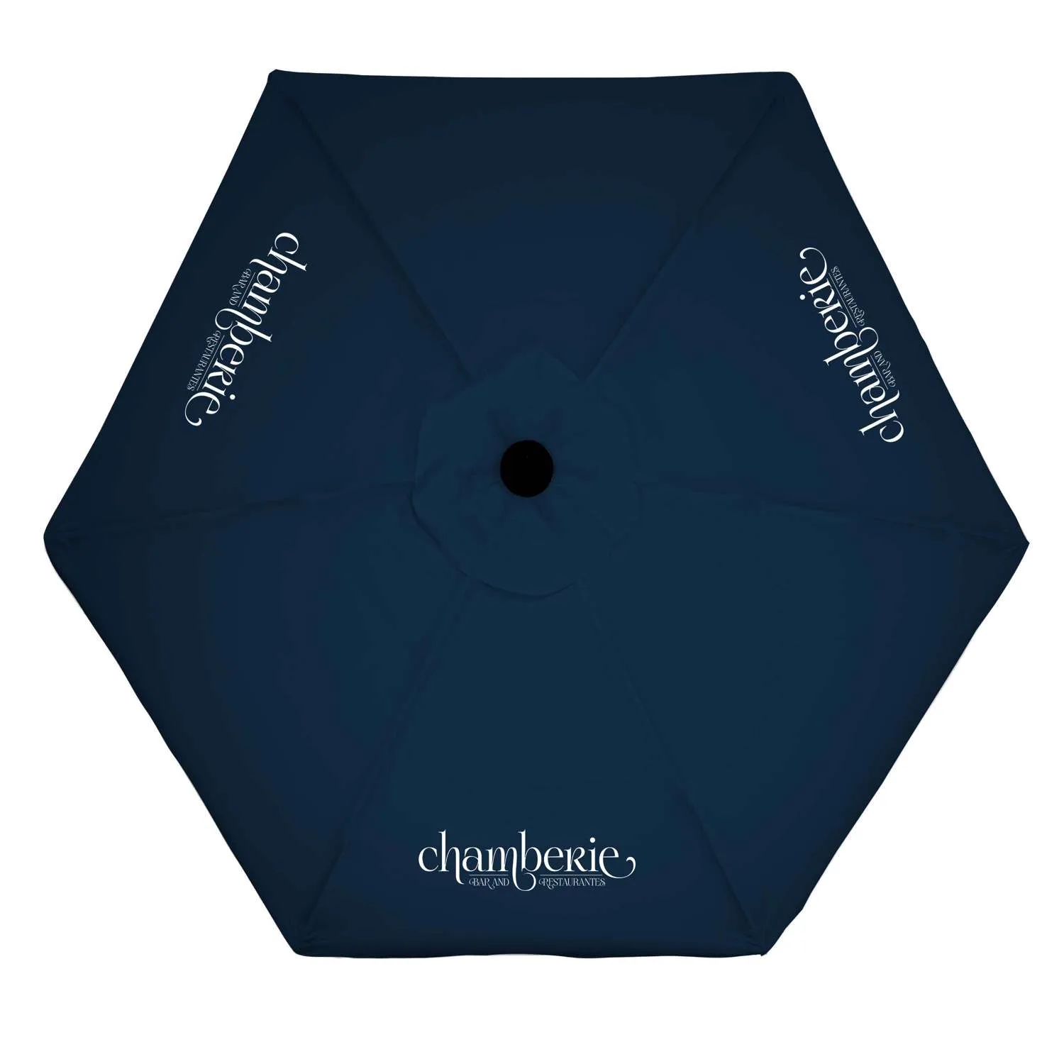 7' Steel Market Umbrella Kit With Valance (3 Imprints) view 5