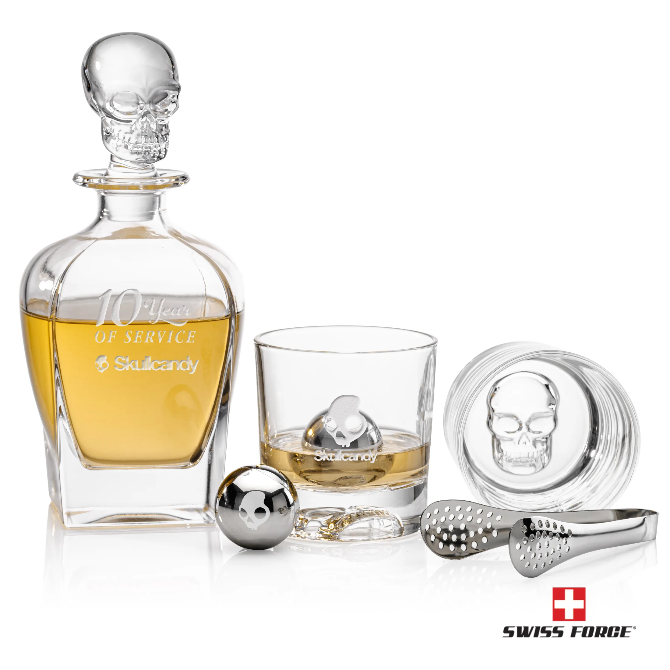 Whiskey Ball Set, Laser Engraving