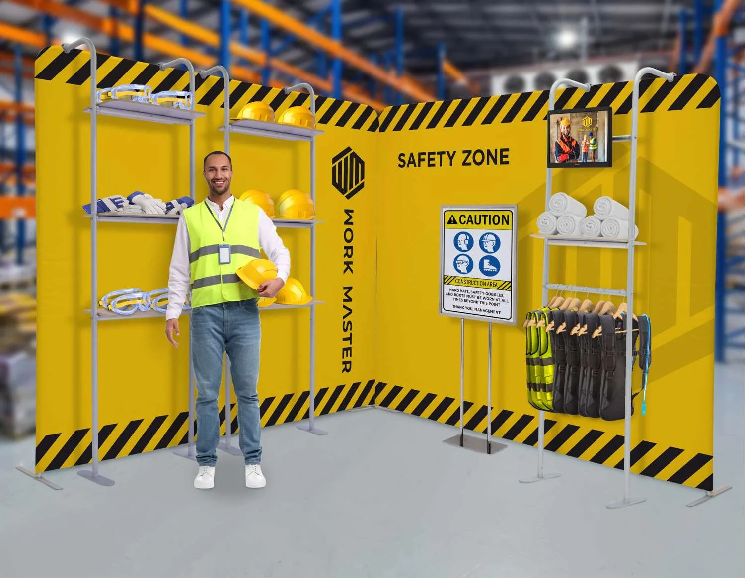 EuroFit Cascade Three-Shelf Merchandiser Kit view 7