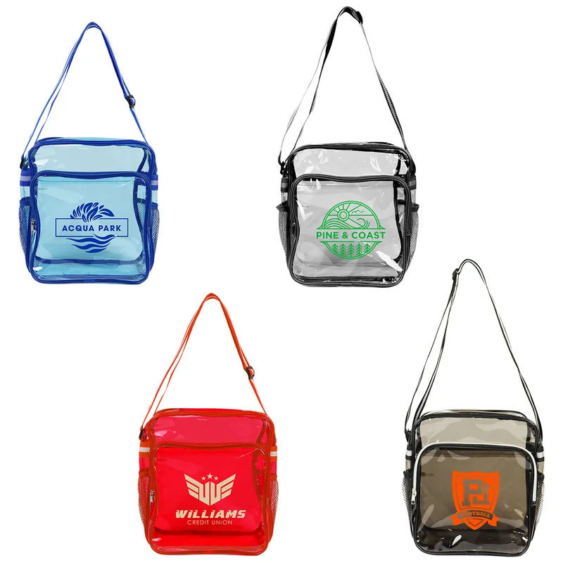Diamond Clear TPU Messenger Bag