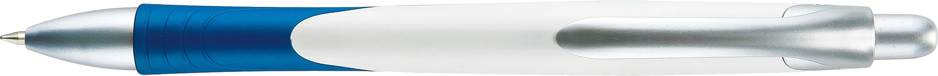 White/Blue/Silver Blank Clip View