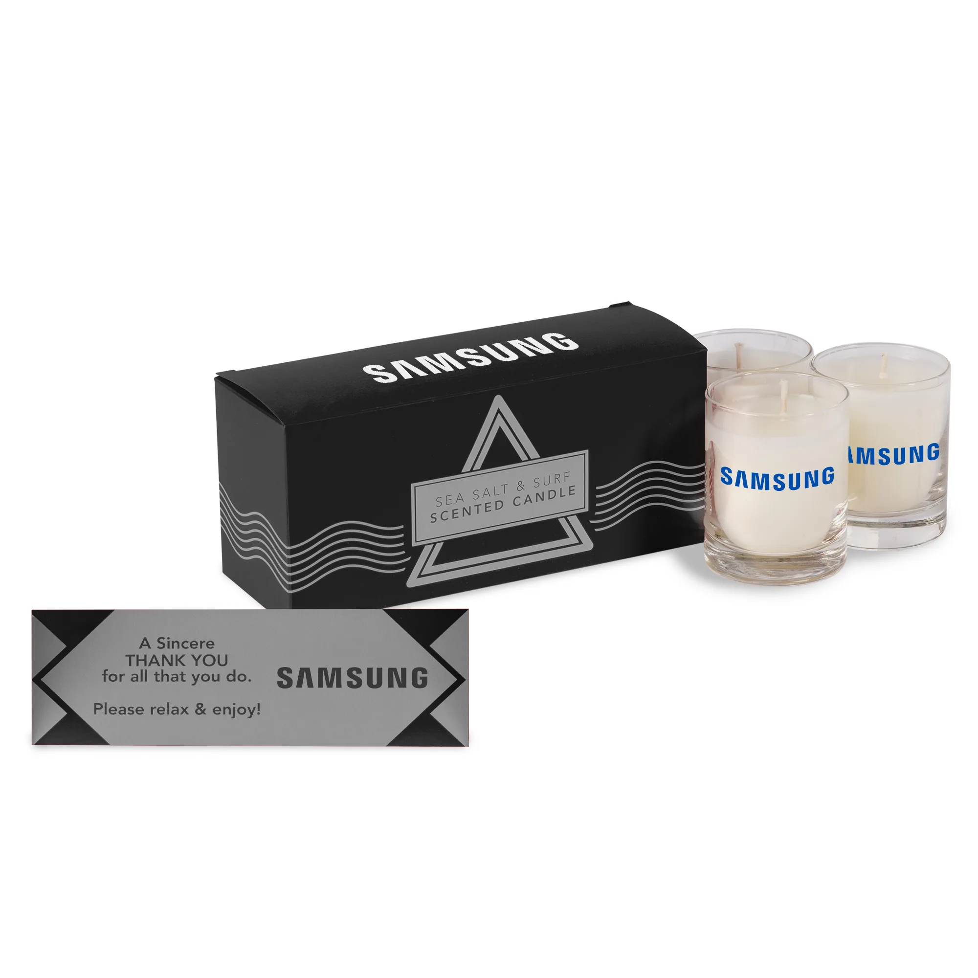 Three Pack Scented Wax Candles view 3