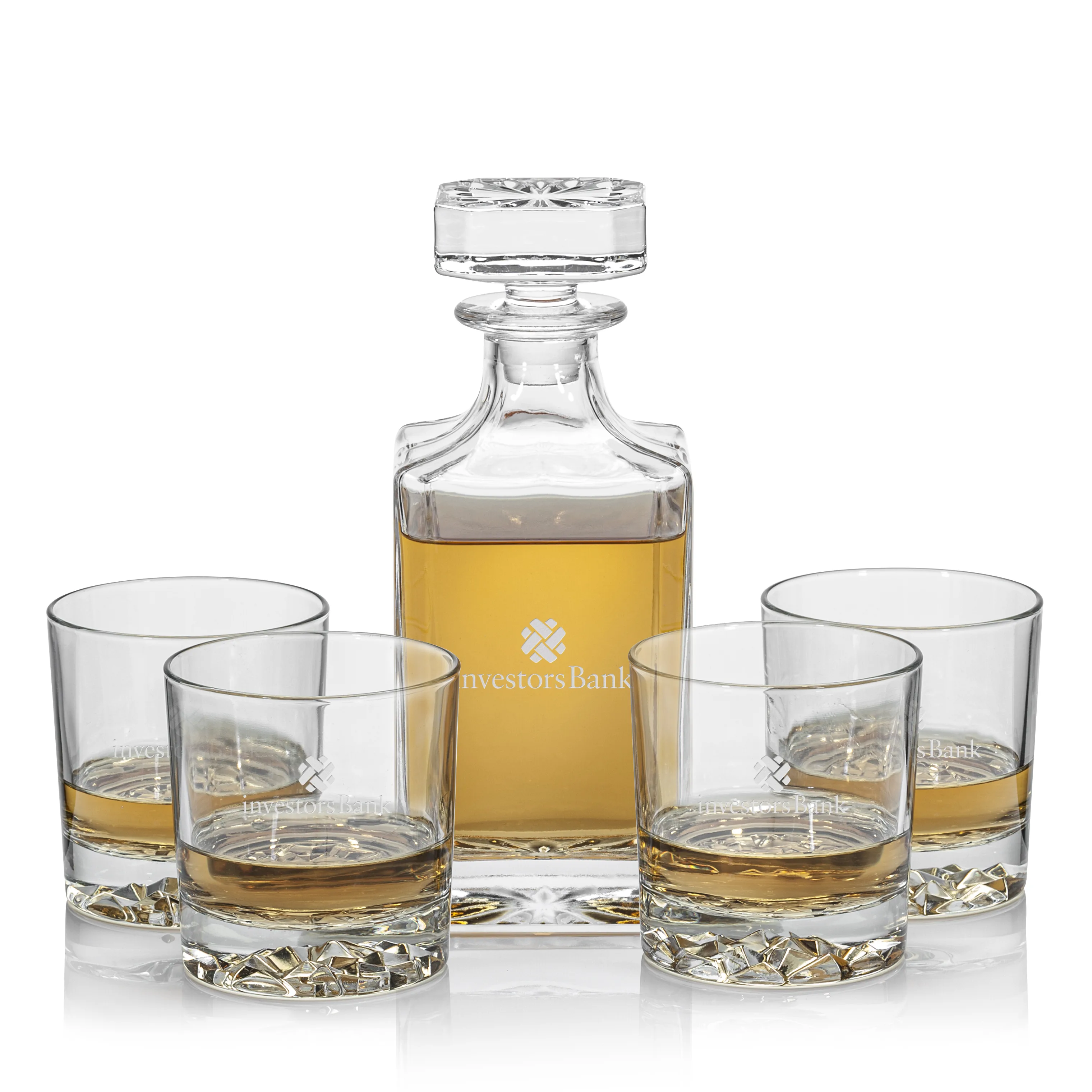 Decanter Set, Decanter & 4 OTR