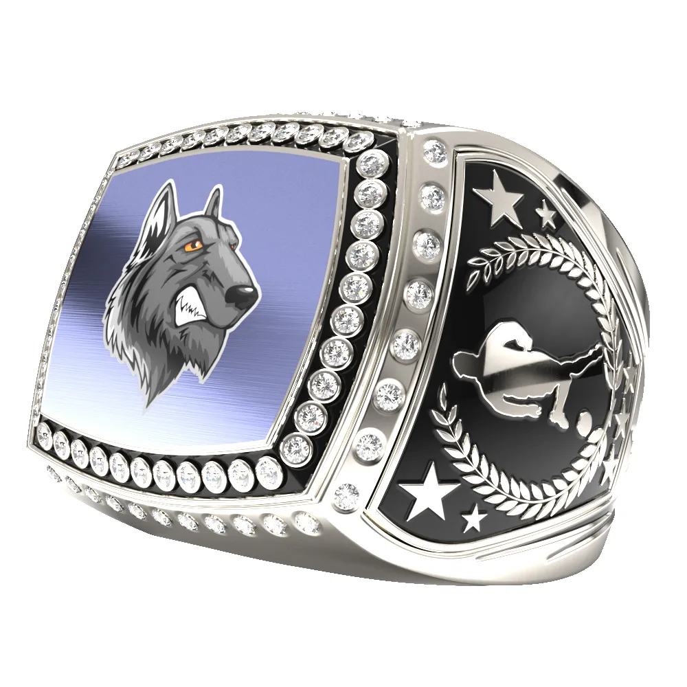 Express Titan Paperweight Championship Ring Award view 4