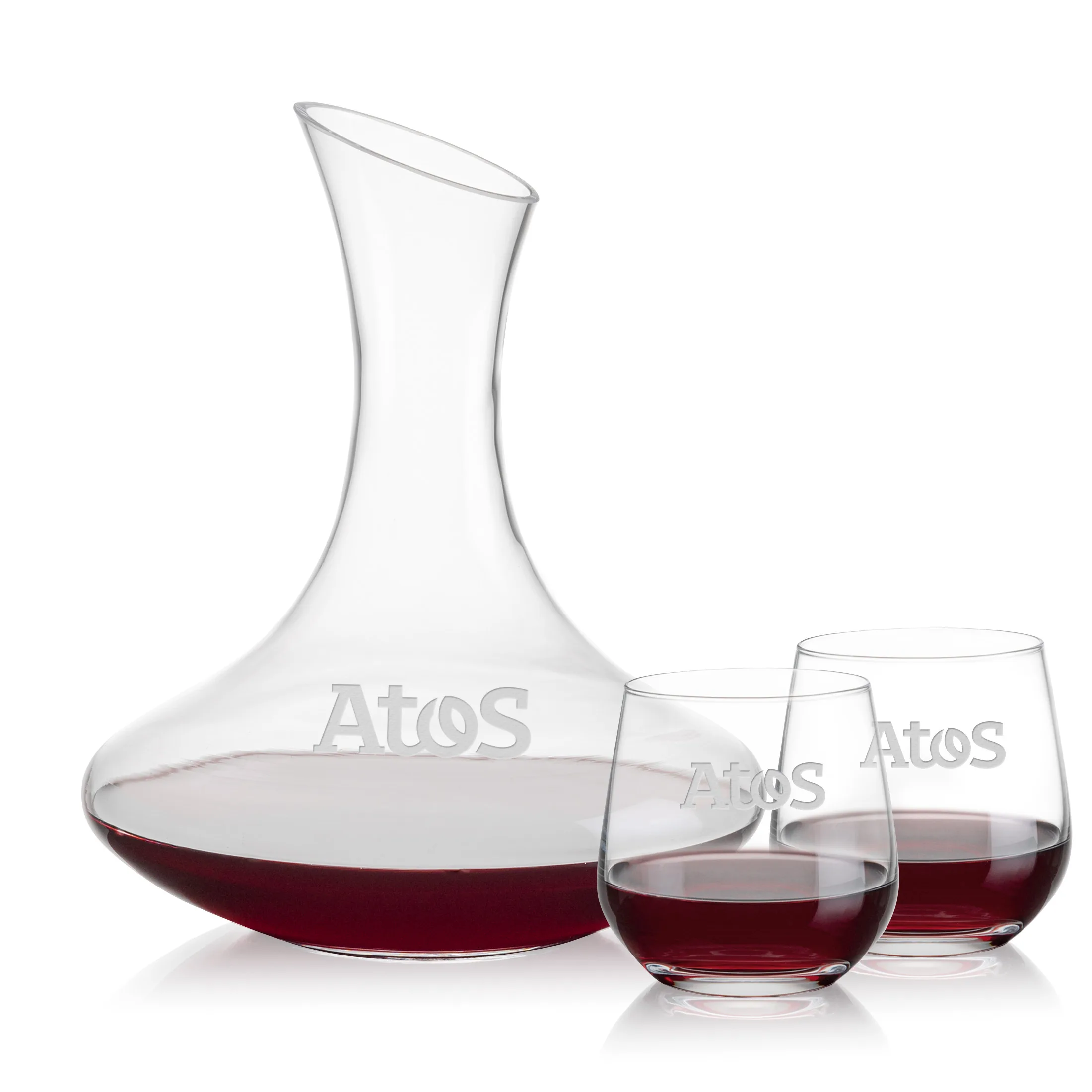 Carafe & 2 Stemless