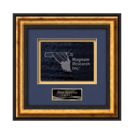 Grazia Stained Glass - Black/Gold