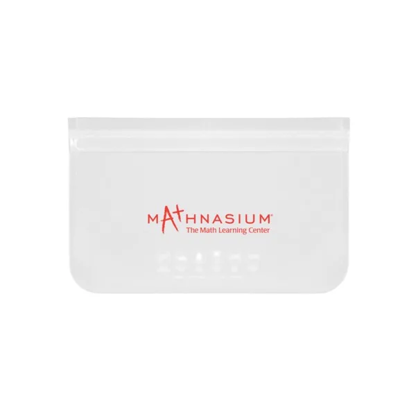 IMPORT Small Reusable Resealable Frosted Vinyl Storage Bag view 2