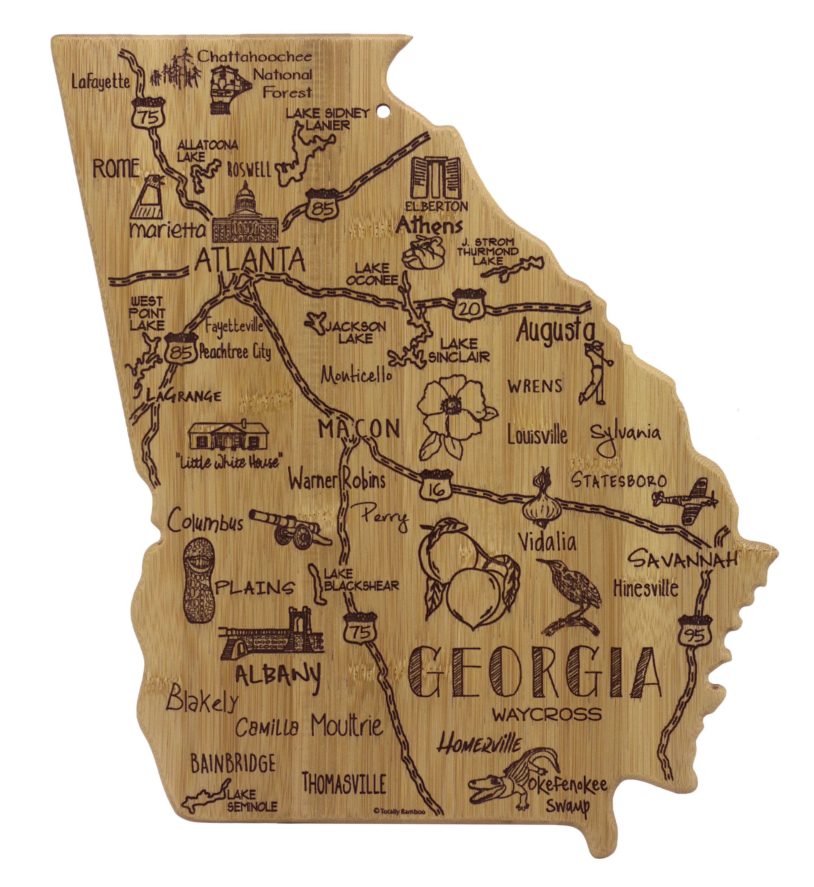 Destination Georgia Cutting & Serving Board