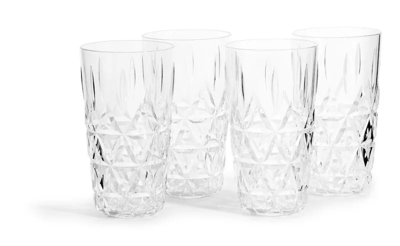 Sagaform Picnic Outdoor Dinnerware Collection Tumbler Set Of 4