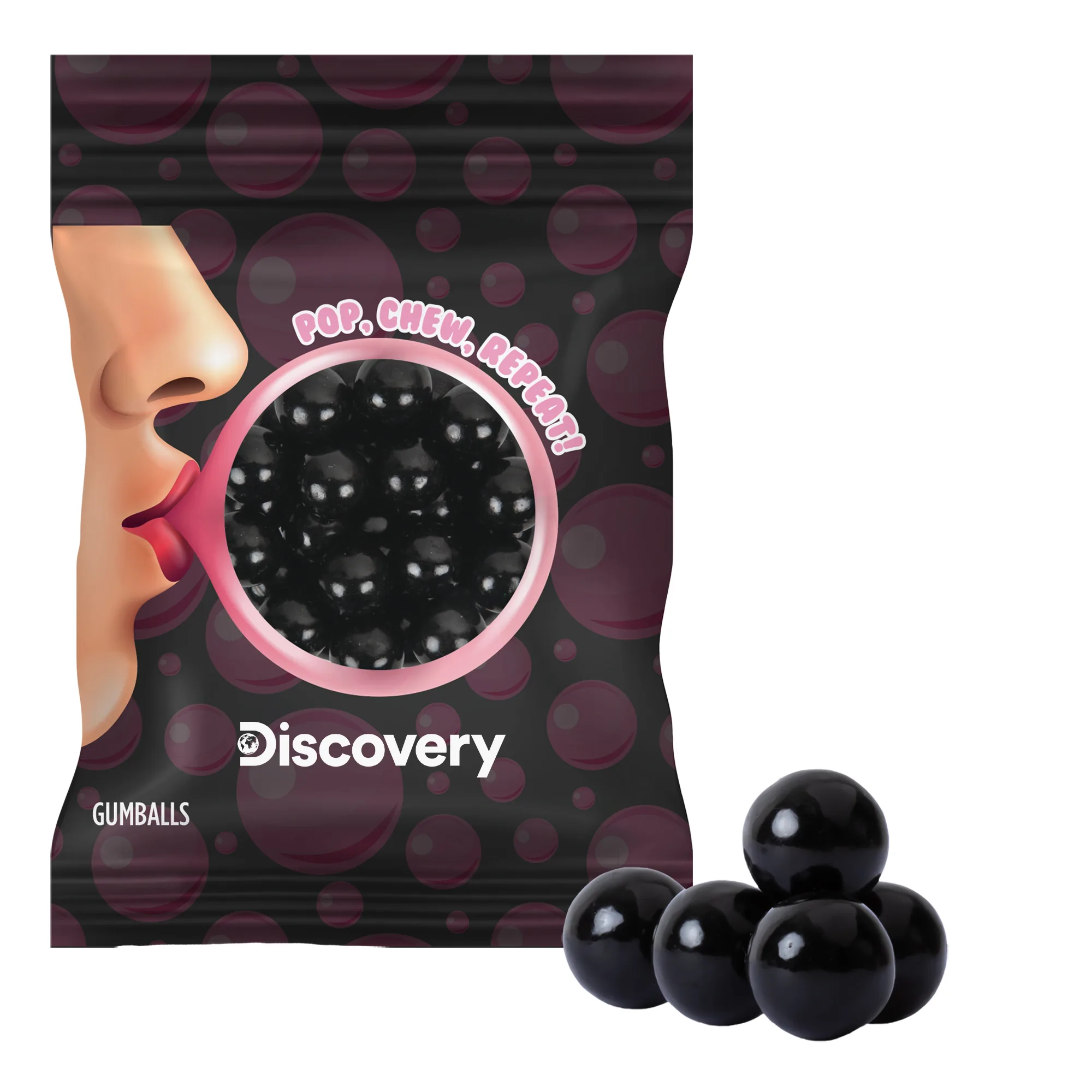 2oz. Full Color DigiBag™ with Gumballs view 2