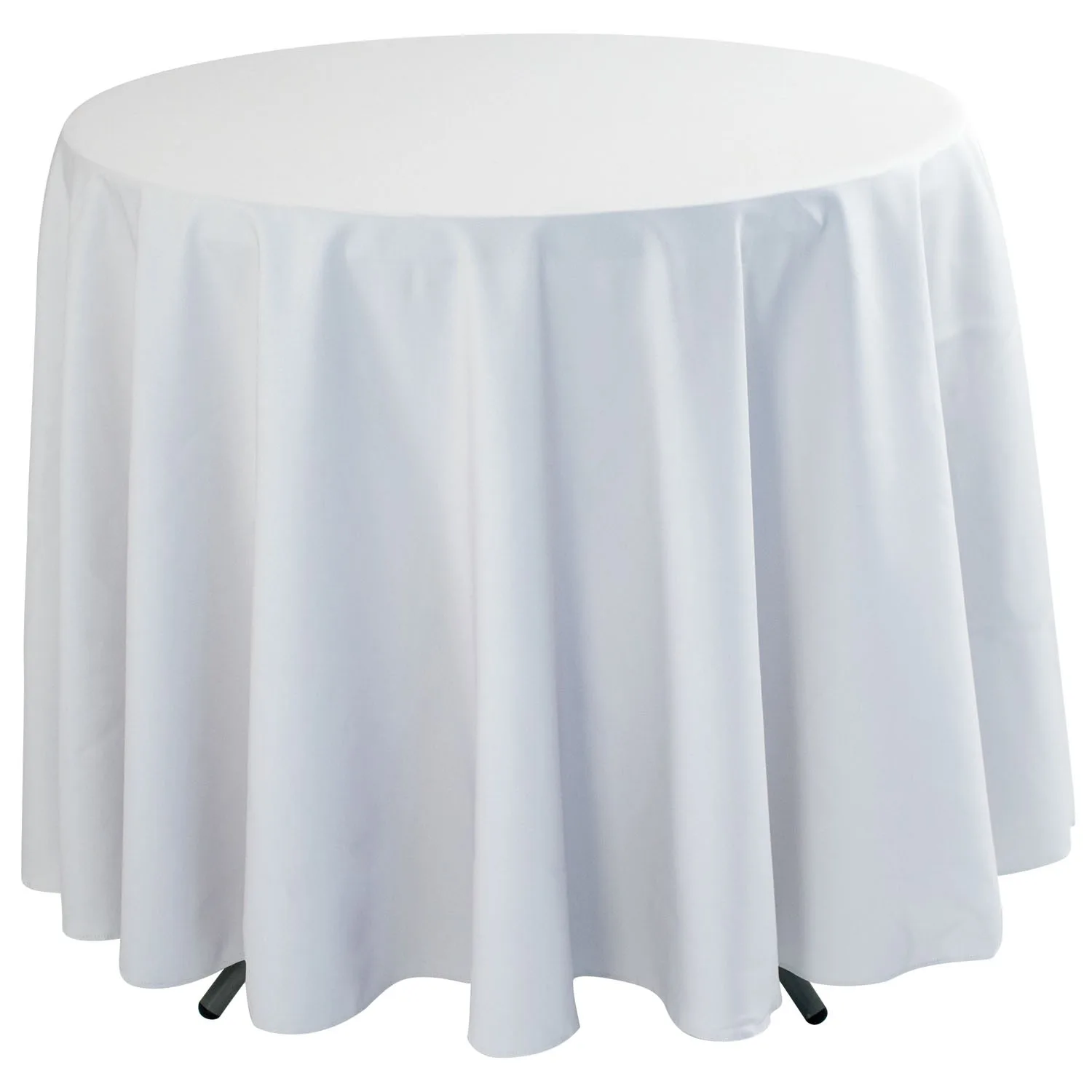 Caf?-Height Round Throw with 27" Overhang view 2