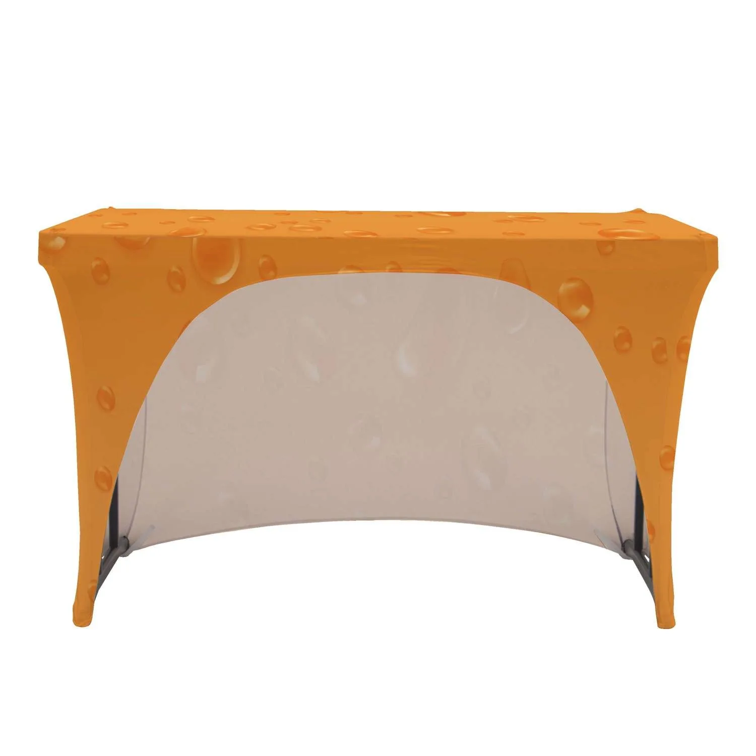 4' UltraFit Curve Table Throw (Full-Color Full-Bleed) view 4