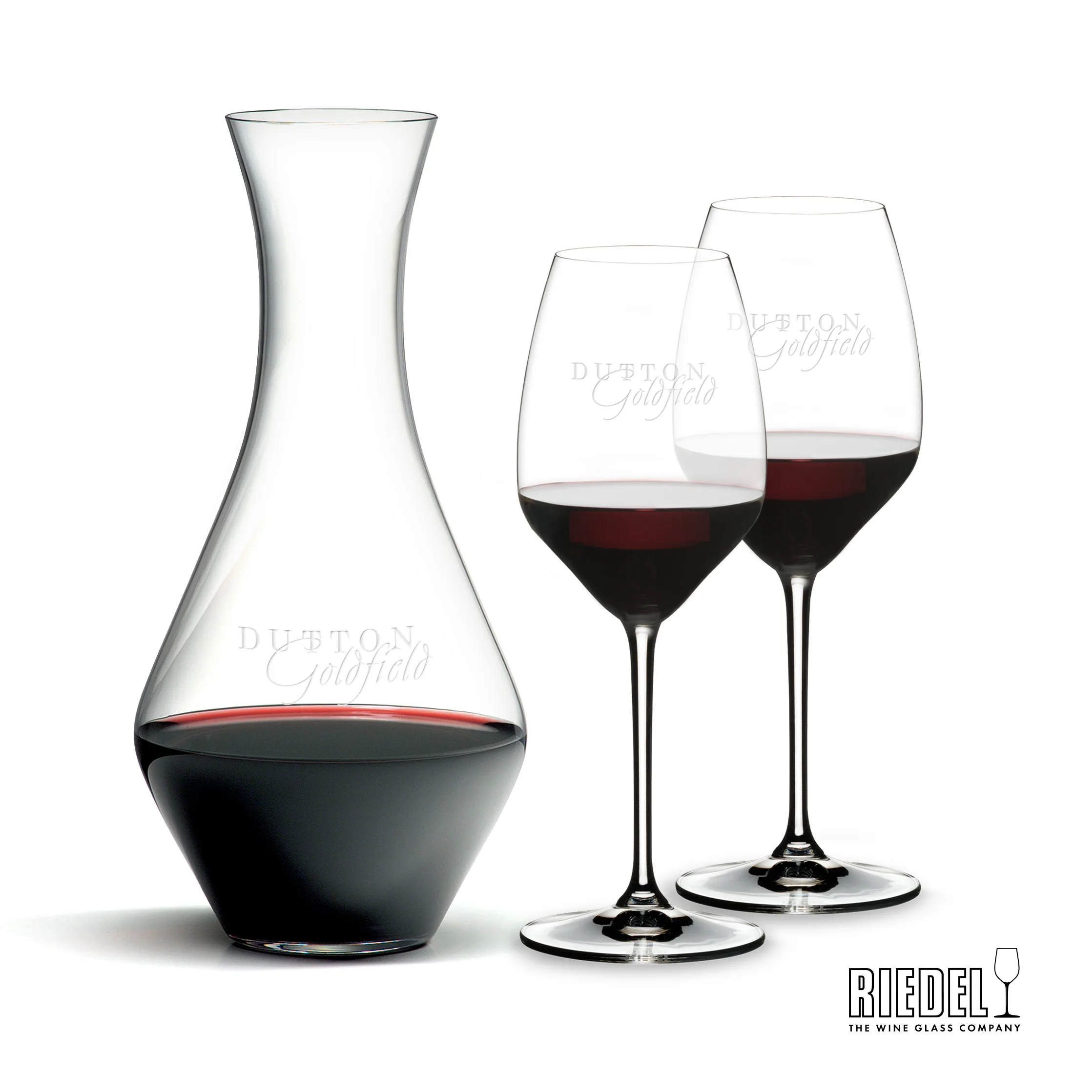 Decanter & 2 Wine