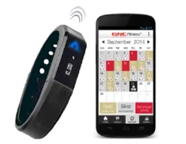 Vivitar Bluetooth Activity Band w/LCD Tracks Steps