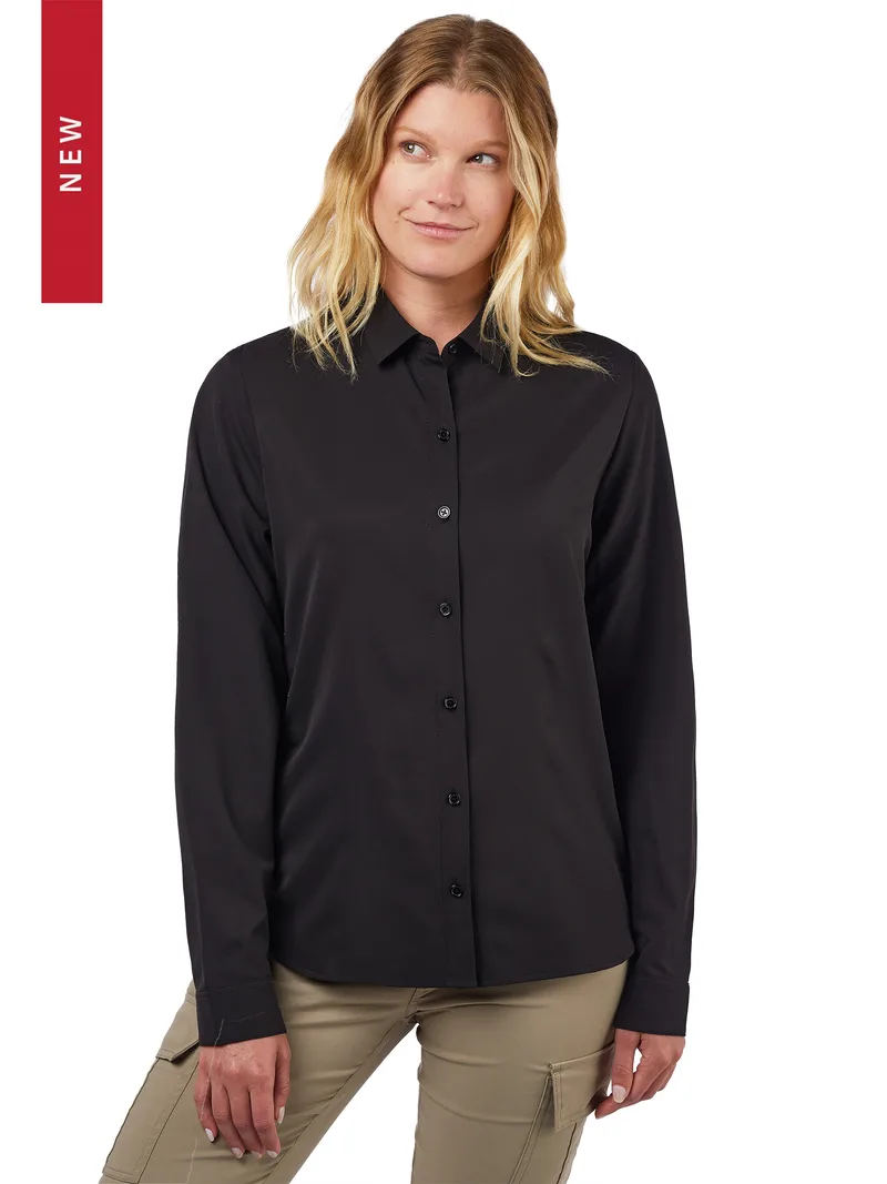 Ladies Ace Performance Button Down Shirt
