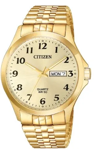 Citizen® Men's Quartz Expansion Band Stainless Steel Gold-Tone Watch