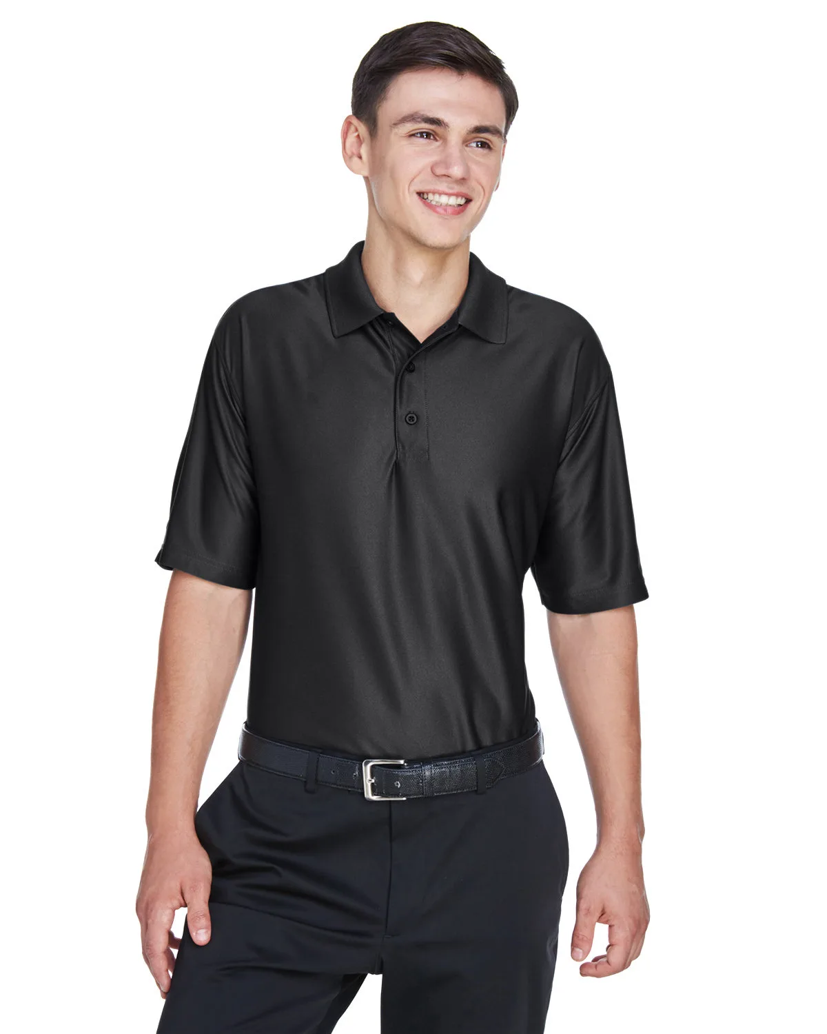 ULTRACLUB Men's Cool & Dry Elite Performance Polo