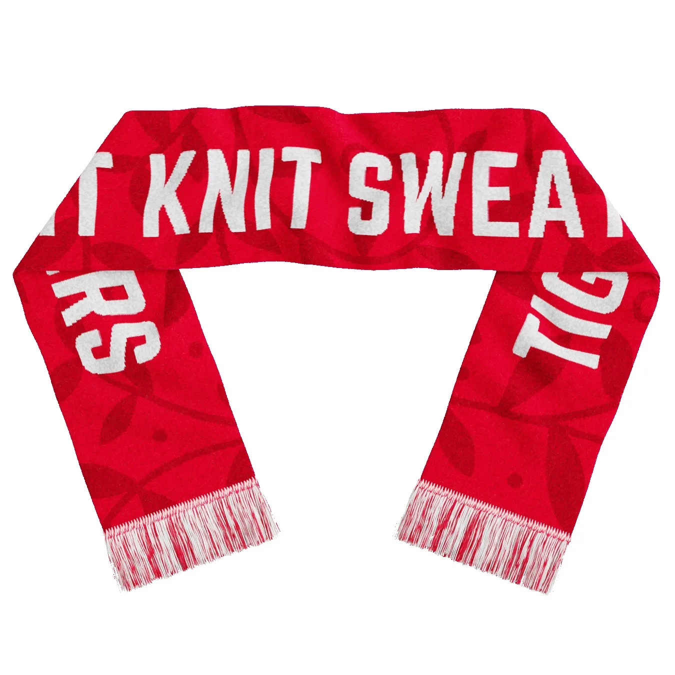 Premium Knit (60" x 8") Scarf (Domestically Produced) with 3" Fringe on both ends view 3